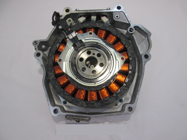 ELEKTROMOTOR OEM N. 1A200-RBJ-000 ORIGINAL REZERVNI DEL HONDA INSIGHT ZE MK2 (2009 - 10/2013) IBRIDO (ELETRICO-BENZINA) LETNIK 2009