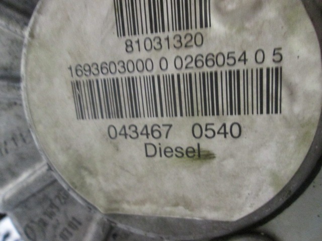 ROCNI MENJALNIK OEM N. Cambio meccanico 18507 ORIGINAL REZERVNI DEL MERCEDES CLASSE B W245 T245 5P (2005 - 2011) DIESEL LETNIK 2008