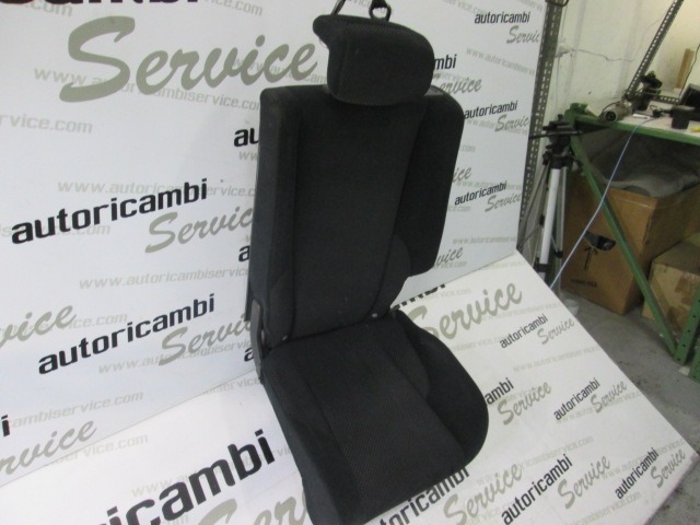 TRETJA VRSTA ENOJNI SEDEZ BLAGO OEM N. 23PSTHYTUCSONJMMK1SV5P ORIGINAL REZERVNI DEL HYUNDAI TUCSON JM MK1 (2004 - 2009) DIESEL LETNIK 2007