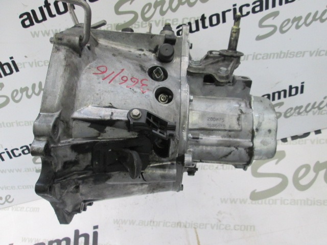 ROCNI MENJALNIK OEM N. 17941 Cambio meccanico ORIGINAL REZERVNI DEL PEUGEOT 307 3A/B/C/E/H BER/SW/CABRIO (2001 - 2009) DIESEL LETNIK 2007