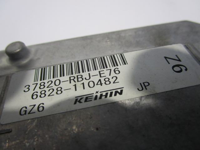 OSNOVNA KRMILNA ENOTA DDE / MODUL ZA VBRIZGAVANJE OEM N. 37820-RBJ-E76 ORIGINAL REZERVNI DEL HONDA INSIGHT ZE MK2 (2009 - 10/2013) IBRIDO (ELETRICO-BENZINA) LETNIK 2009
