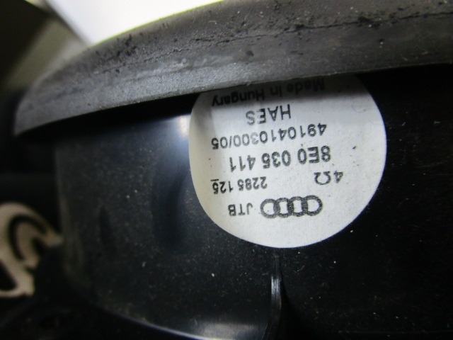 ZVOCNIKI OEM N. 8E0035411 ORIGINAL REZERVNI DEL AUDI A4 B7 8EC 8ED 8HE BER/SW/CABRIO (2004 - 2007) DIESEL LETNIK 2005