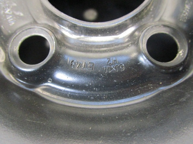 REZERVNO KOLO OEM N.  ORIGINAL REZERVNI DEL SKODA FABIA MK1 6Y2 BER/SW (2000 - 03/2007) BENZINA LETNIK 2006