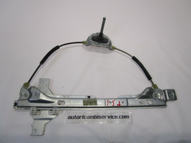 ROCNI SISTEM ZA DVIGOVANJE ZADNJEGA STEKLA  OEM N. 9683148780 ORIGINAL REZERVNI DEL PEUGEOT 3008 MK1 0U (2009 - 2016) DIESEL LETNIK 2011