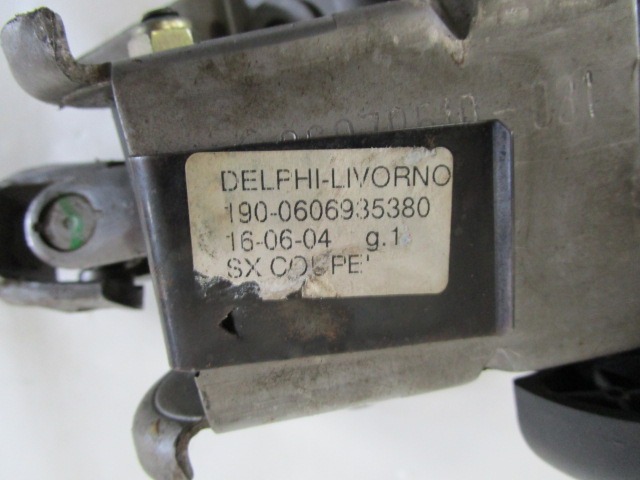 VOLANSKI DROG OEM N. 606935380 ORIGINAL REZERVNI DEL ALFA ROMEO GT 937 (2003 - 2010) DIESEL LETNIK 2004