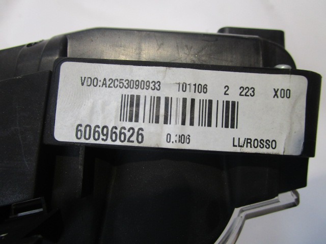 KILOMETER STEVEC OEM N. 60696626 ORIGINAL REZERVNI DEL ALFA ROMEO 159 939 BER/SW (2005 - 2013) DIESEL LETNIK 2007