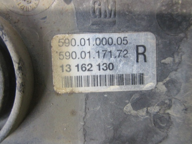 DESNA MEGLENKA OEM N. 13162130 ORIGINAL REZERVNI DEL OPEL VECTRA C Z02 BER/SW (2002 - 2006) DIESEL LETNIK 2005