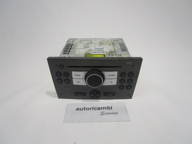 RADIO CD / OJACEVALNIK / IMETNIK HIFI OEM N. 7644222310 ORIGINAL REZERVNI DEL OPEL VECTRA C Z02 BER/SW (2002 - 2006) DIESEL LETNIK 2005