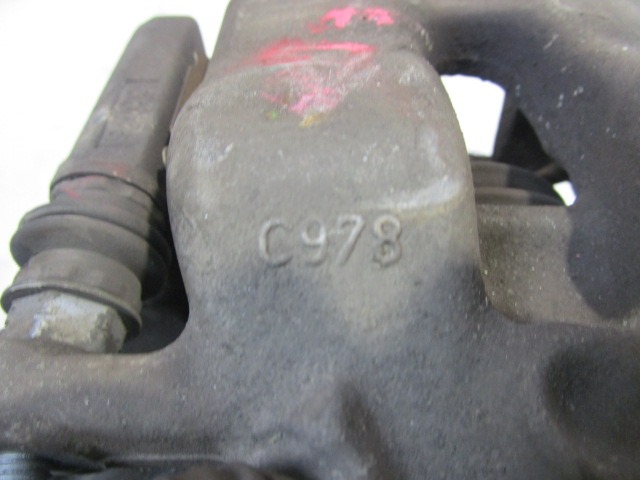 ZADNJE DESNE ZAVORNE CELJUSTI  OEM N. 77363637 ORIGINAL REZERVNI DEL FIAT CROMA 194 MK2 (2005 - 10/2007)  DIESEL LETNIK 2007