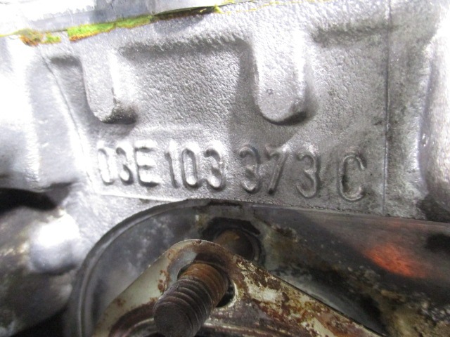 MOTOR OEM N. BME ORIGINAL REZERVNI DEL SKODA FABIA MK1 6Y2 BER/SW (2000 - 03/2007) BENZINA LETNIK 2006