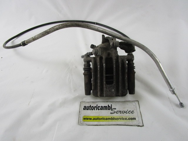 ZADNJE LEVE ZAVORNE CELJUSTI  OEM N. 1J0615123D ORIGINAL REZERVNI DEL VOLKSWAGEN NEW BEETLE 9C1 1C1 1Y7 (1999 - 2006) DIESEL LETNIK 2001
