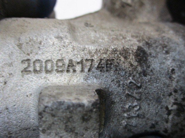 ZADNJE DESNE ZAVORNE CELJUSTI  OEM N. 4400N5 ORIGINAL REZERVNI DEL PEUGEOT 307 3A/B/C/E/H BER/SW/CABRIO (2001 - 2009) DIESEL LETNIK 2002