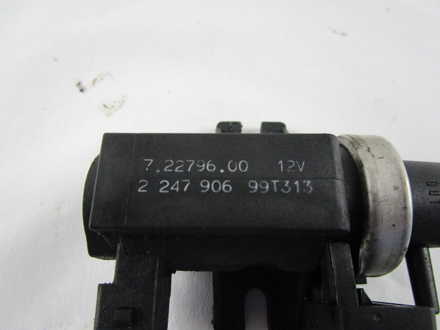 ELEKTROVENTIL  OEM N. 72279600 ORIGINAL REZERVNI DEL BMW SERIE 3 E46 BER/SW/COUPE/CABRIO (1998 - 2002) DIESEL LETNIK 2000