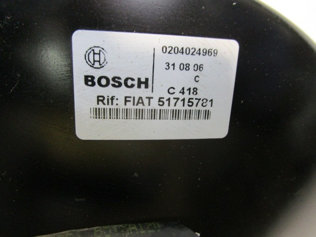 SERVO OJACEVALNIK ZAVOR S PUMPO OEM N. 51715781 ORIGINAL REZERVNI DEL LANCIA Y YPSILON 843 R (2006 - 2011) DIESEL LETNIK 2007