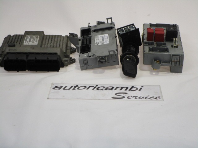 KOMPLET ODKLEPANJE IN VZIG  OEM N. 20034 KIT ACCENSIONE AVVIAMENTO ORIGINAL REZERVNI DEL LANCIA Y YPSILON 843 R (2006 - 2011) DIESEL LETNIK 2007