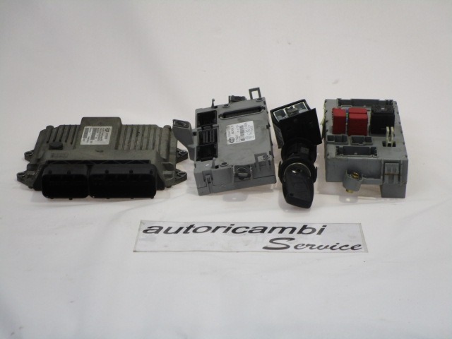 KOMPLET ODKLEPANJE IN VZIG  OEM N. 20034 KIT ACCENSIONE AVVIAMENTO ORIGINAL REZERVNI DEL LANCIA Y YPSILON 843 R (2006 - 2011) DIESEL LETNIK 2007