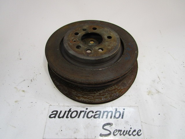 ZADNJI ZAVORNI DISKI OEM N. 93188378 ORIGINAL REZERVNI DEL SAAB 9-3 YS3F MK2 R BER/SW E50 /CABRIO (2007 - 2013) DIESEL LETNIK 2009