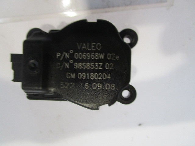 MOTORCEK OGREVANJA OEM N. 985853Z02 ORIGINAL REZERVNI DEL SAAB 9-3 YS3F MK2 R BER/SW E50 /CABRIO (2007 - 2013) DIESEL LETNIK 2009