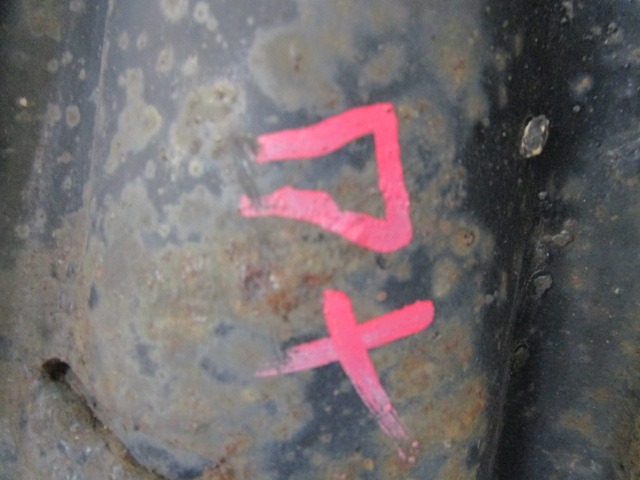 KOLESNI NOSILEC ZADAJ DESNO / POGON PRIROBNICO PESTA OEM N. LA0133042B GP9A33060A ORIGINAL REZERVNI DEL MAZDA 6 GG GY (2003-2008) DIESEL LETNIK 2007