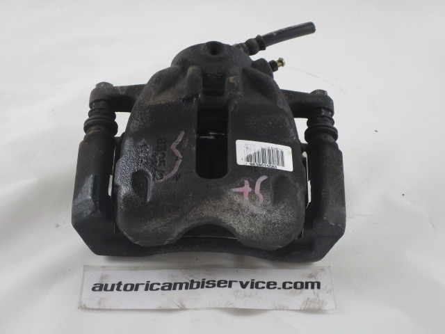 SPREDNJE LEVE ZAVORNE CELJUSTI  OEM N. 9638015080 ORIGINAL REZERVNI DEL CITROEN C3 / PLURIEL MK1 (2002 - 09/2005) DIESEL LETNIK 2005