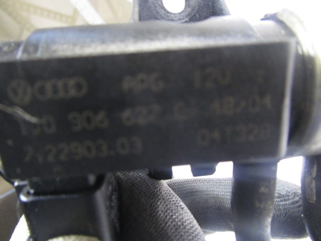 ELEKTROVENTIL  OEM N. 1J0906627C ORIGINAL REZERVNI DEL VOLKSWAGEN TOUAREG 7LA 7L6 7L7 MK1 (2002 - 2007)DIESEL LETNIK 2005