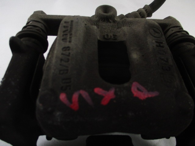 ZADNJE LEVE ZAVORNE CELJUSTI  OEM N. 1694200783 ORIGINAL REZERVNI DEL MERCEDES CLASSE B W245 T245 5P (2005 - 2011) DIESEL LETNIK 2007