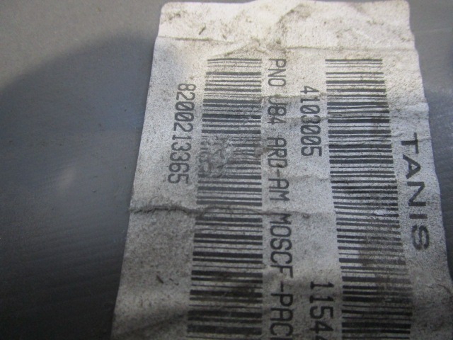 VRATNI PANEL OEM N. PNPDTRNSCENICJM01MK2MV5P ORIGINAL REZERVNI DEL RENAULT SCENIC/GRAND SCENIC JM0/1 MK2 (2003 - 2009) DIESEL LETNIK 2004