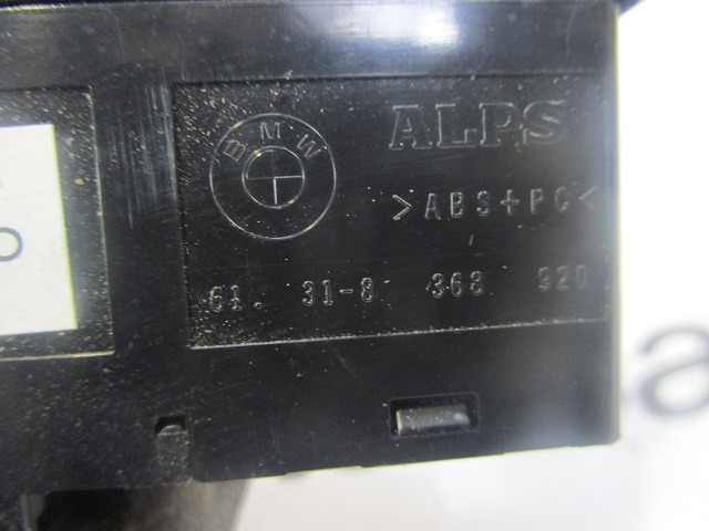 STIKALO VARNOSTNIH ZMIGAVCEV  OEM N. 61318368920 ORIGINAL REZERVNI DEL BMW SERIE 3 E46 BER/SW/COUPE/CABRIO (1998 - 2002) DIESEL LETNIK 2001