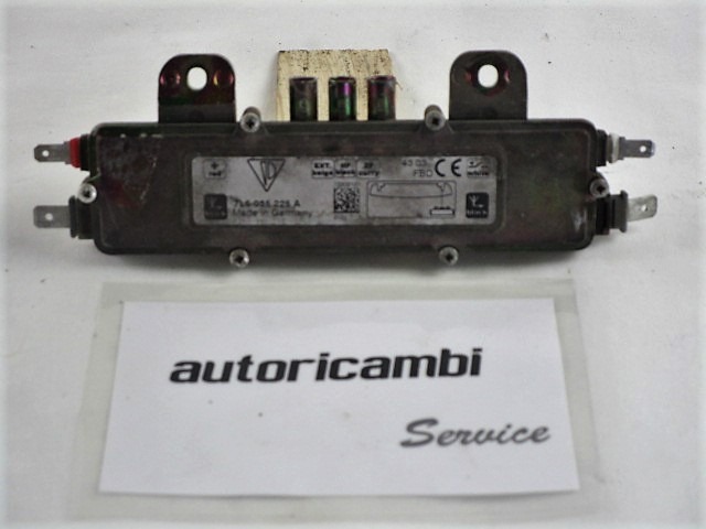 OJACEVALEC / ANTENA OEM N. 7L5035225A ORIGINAL REZERVNI DEL PORSCHE CAYENNE 9PA MK1 (2003 -2008) BENZINA LETNIK 2003
