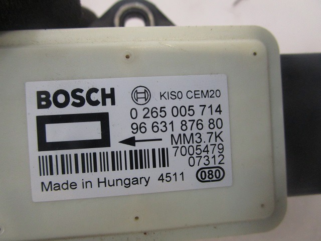 ESP OEM N. 9663187680 ORIGINAL REZERVNI DEL PEUGEOT 308 4A 4B 4C 4E 4H MK1 BER/SW/CC (2007 - 2013) DIESEL LETNIK 2008