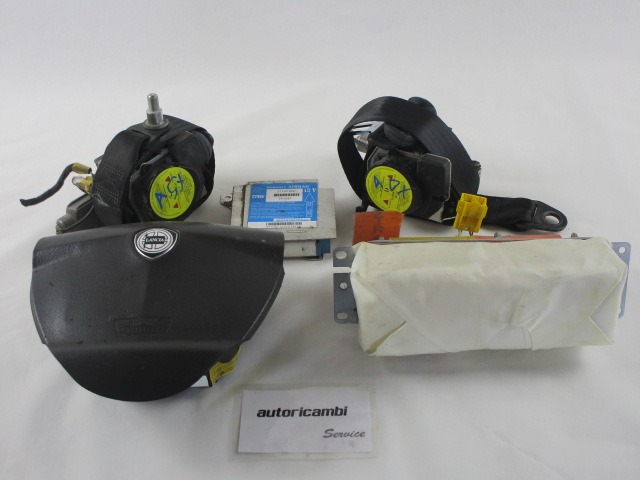 KIT AIRBAG KOMPLET OEM N. 18251 KIT AIRBAG COMPLETO ORIGINAL REZERVNI DEL LANCIA MUSA 350 (2004 - 2007) DIESEL LETNIK 2005