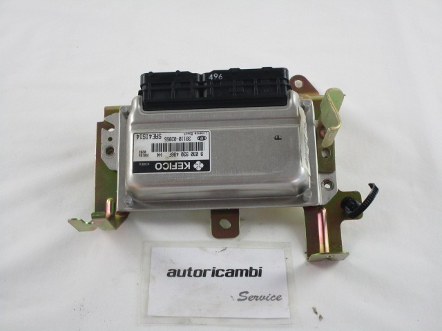 OSNOVNA KRMILNA ENOTA DDE / MODUL ZA VBRIZGAVANJE OEM N. 39110-02055 ORIGINAL REZERVNI DEL KIA PICANTO SA BA MK1 (2004 - 2008) BENZINA LETNIK 2005