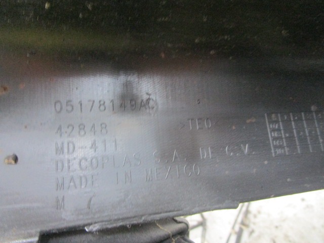 OKRASNA LETEV PRAGA  OEM N. 05178149AC ORIGINAL REZERVNI DEL DODGE JOURNEY (2008 - 2011) DIESEL LETNIK 2008