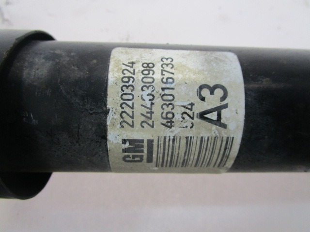 ZADNJI AMORTIZERJI OEM N. 22203924 ORIGINAL REZERVNI DEL OPEL ASTRA H A04 L48,L08,L35,L67 5P/3P/SW (2004 - 2007) DIESEL LETNIK 2005