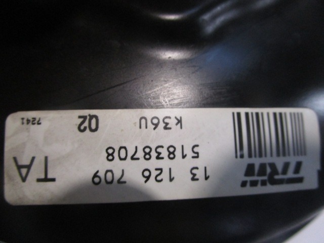 SERVO OJACEVALNIK ZAVOR S PUMPO OEM N. 13126709 ORIGINAL REZERVNI DEL FIAT CROMA 194 MK2 R (11-2007 - 2010) DIESEL LETNIK 2008