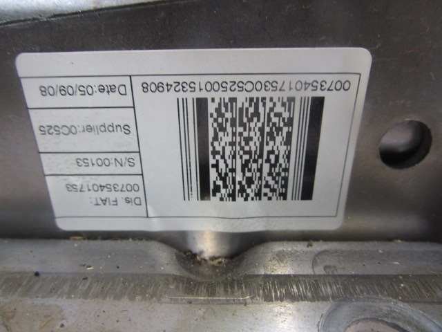 VOLANSKI DROG OEM N. 735401753 ORIGINAL REZERVNI DEL FIAT CROMA 194 MK2 R (11-2007 - 2010) DIESEL LETNIK 2008