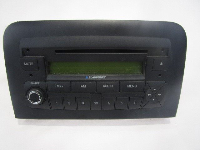 RADIO CD / OJACEVALNIK / IMETNIK HIFI OEM N. 7646335316 ORIGINAL REZERVNI DEL FIAT CROMA 194 MK2 R (11-2007 - 2010) DIESEL LETNIK 2008