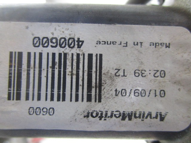 MEHANIZEM DVIGA ZADNJIH STEKEL  OEM N. 400600 ORIGINAL REZERVNI DEL NISSAN ALMERA TINO V10 MK2 (2000 - 2006) DIESEL LETNIK 2005