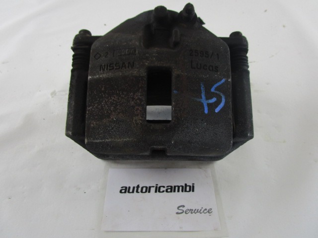 SPREDNJE LEVE ZAVORNE CELJUSTI  OEM N. 410114U10A ORIGINAL REZERVNI DEL NISSAN ALMERA TINO V10 MK2 (2000 - 2006) DIESEL LETNIK 2005