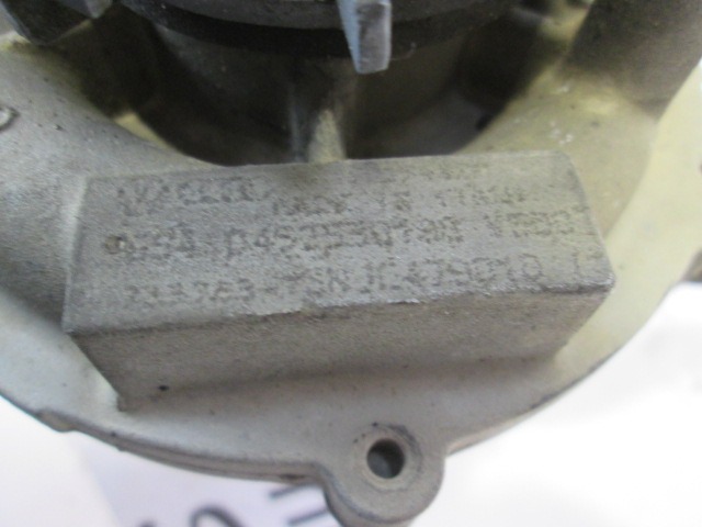 TURBINA OEM N. 452530190 ORIGINAL REZERVNI DEL VOLKSWAGEN POLO 9N R (2005 - 10/2009) DIESEL LETNIK 2008