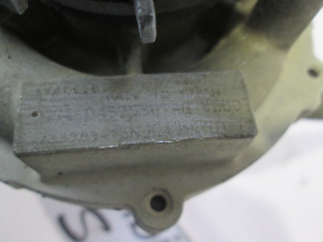 TURBINA OEM N. 452530190 ORIGINAL REZERVNI DEL VOLKSWAGEN POLO 9N R (2005 - 10/2009) DIESEL LETNIK 2008