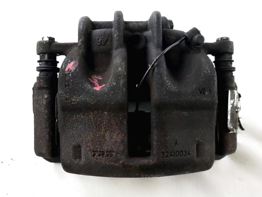 SPREDNJE LEVE ZAVORNE CELJUSTI  OEM N. 1607731680 ORIGINAL REZERVNI DEL CITROEN JUMPY VF7 (2007 - 2016) DIESEL LETNIK 2008