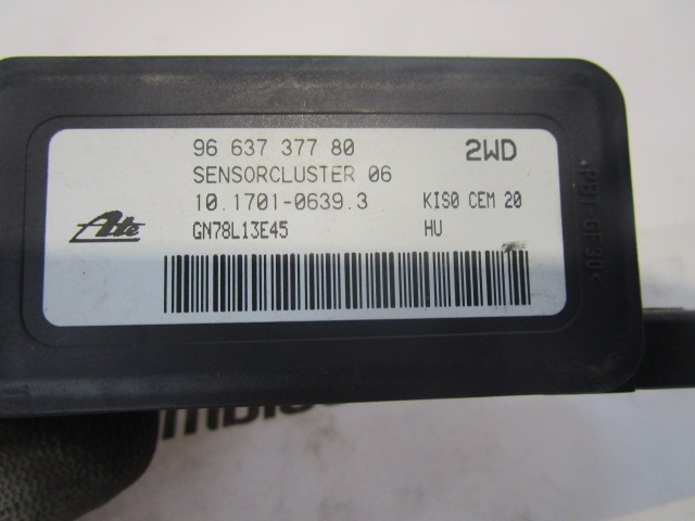 ESP OEM N. 9663737780 10.1701-0639.3 ORIGINAL REZERVNI DEL PEUGEOT 207 / 207 CC WA WC WD WK (2006 - 05/2009) BENZINA LETNIK 2009