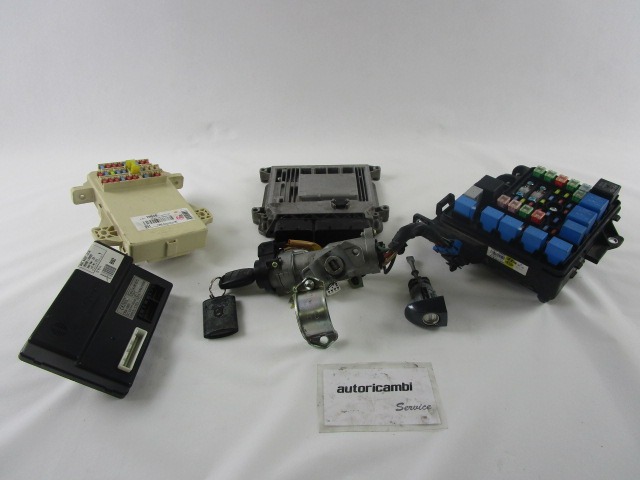 KOMPLET ODKLEPANJE IN VZIG  OEM N. 19938 KIT ACCENSIONE AVVIAMENTO ORIGINAL REZERVNI DEL KIA CEE'D / PRO CEE'D MK1 ED (2006-2012) BENZINA/GPL LETNIK 2008