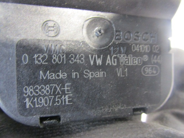 MOTORCEK OGREVANJA OEM N. 132801343 ORIGINAL REZERVNI DEL SEAT ALTEA XL 5P8 R (2009 - 2015) DIESEL LETNIK 2010
