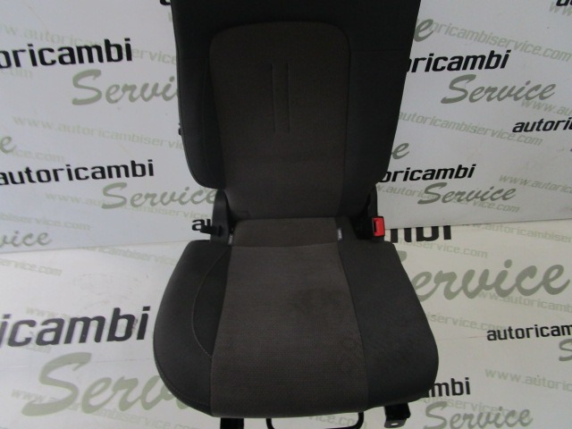 TRETJA VRSTA ENOJNI SEDEZ BLAGO OEM N. 23PSTSTALTEAXL5P8RMV5P ORIGINAL REZERVNI DEL SEAT ALTEA XL 5P8 R (2009 - 2015) DIESEL LETNIK 2010