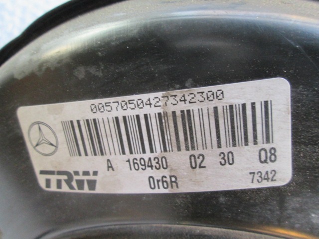 SERVO OJACEVALNIK ZAVOR OEM N. A1694300530 ORIGINAL REZERVNI DEL MERCEDES CLASSE A W169 5P C169 3P (2004 - 04/2008) DIESEL LETNIK 2005