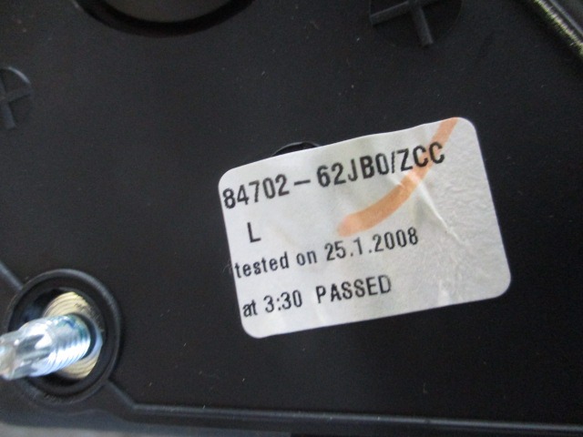 LEVO OGLEDALO OEM N. 84702-62JB0 ORIGINAL REZERVNI DEL SUZUKI SWIFT MZ EZ MK3 (2004 - 2010) DIESEL LETNIK 2008