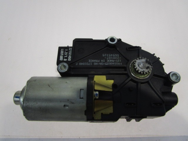 MOTOR POMICNE STREHE / SENCNIKI OEM N. 1701848F ORIGINAL REZERVNI DEL CITROEN C6 TD (2005 - 2012)DIESEL LETNIK 2008