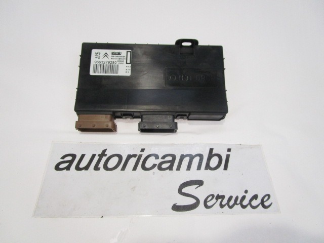 SEDEZNI MODUL OEM N. 9663279280 ORIGINAL REZERVNI DEL CITROEN C6 TD (2005 - 2012)DIESEL LETNIK 2008